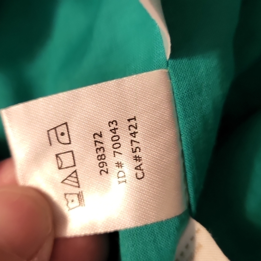 Loft Green Eyelet Pencil Skirt Size 0 NWOT - Picture 14 of 14